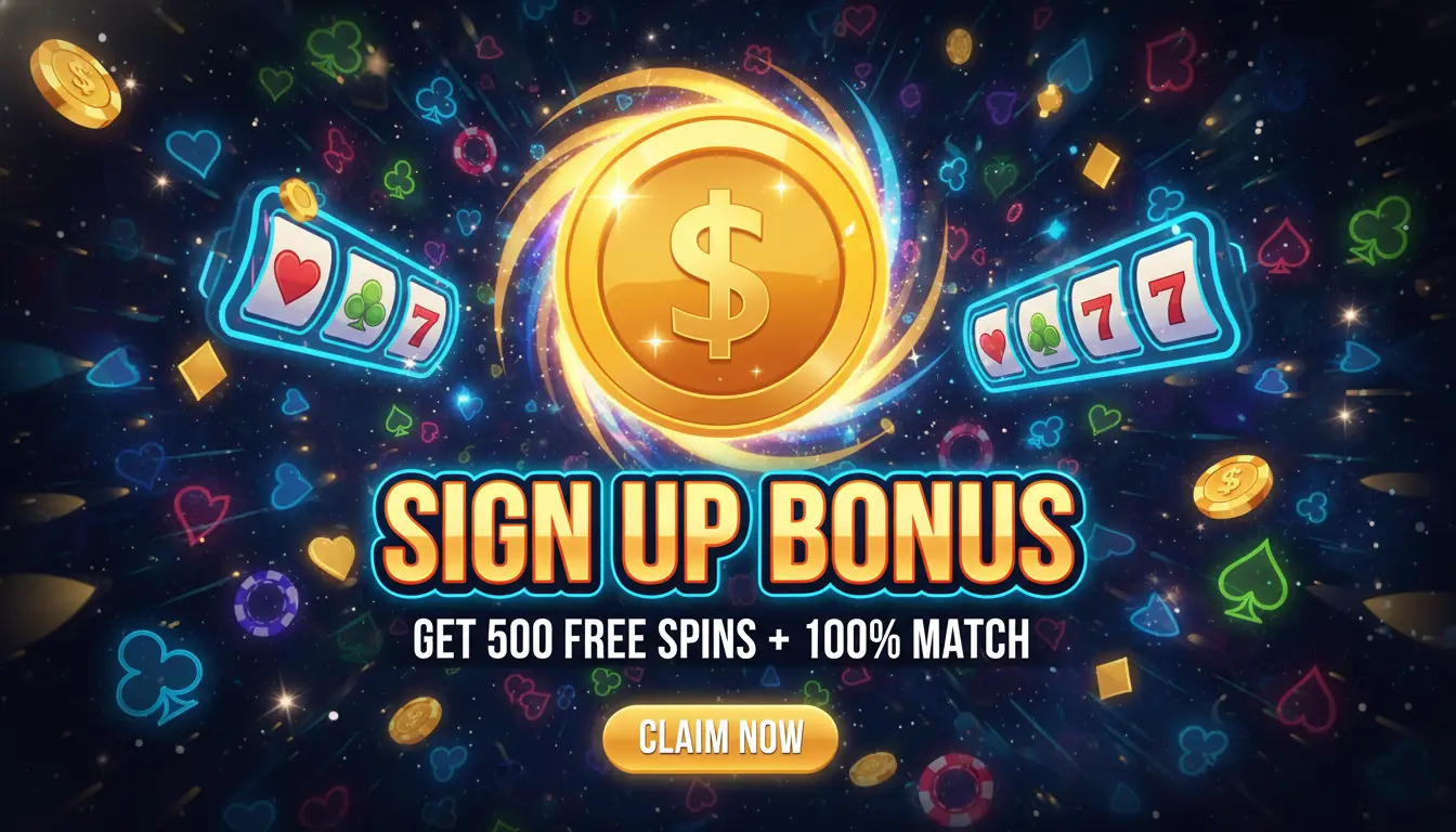 Luckyvip casino sign up bonus
